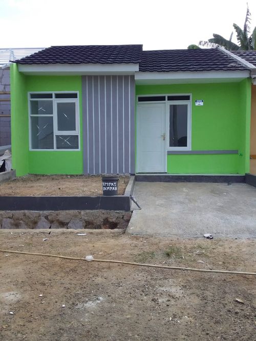 foto tampak rumah tipe subsidi perumahan NAGRAK RAHESTHA