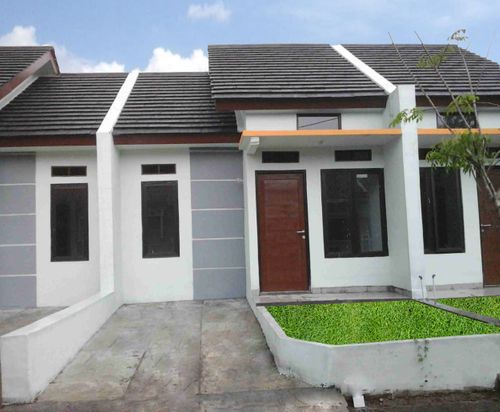 foto tampak rumah tipe Standar 3672 perumahan PURI KARANGWANGI