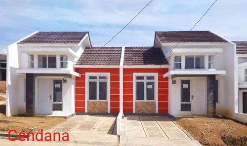 foto tampak rumah tipe CENDANA 36/72 perumahan Bukit Rancamaya Residence