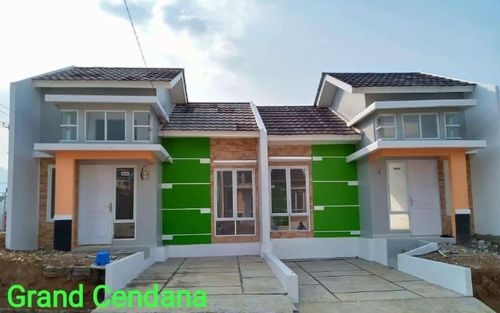 foto tampak rumah tipe GRAND CENDANA 36/72 perumahan Bukit Rancamaya Residence