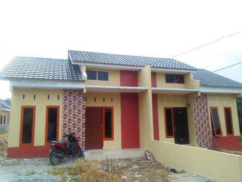 foto tampak rumah tipe 36/98 perumahan Puri Al Fatih 