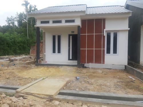 foto tampak rumah tipe 36 perumahan Bahtera Permai