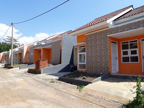 foto tampak rumah tipe 30/72 perumahan SERAMBI INDAH NEGLASARI