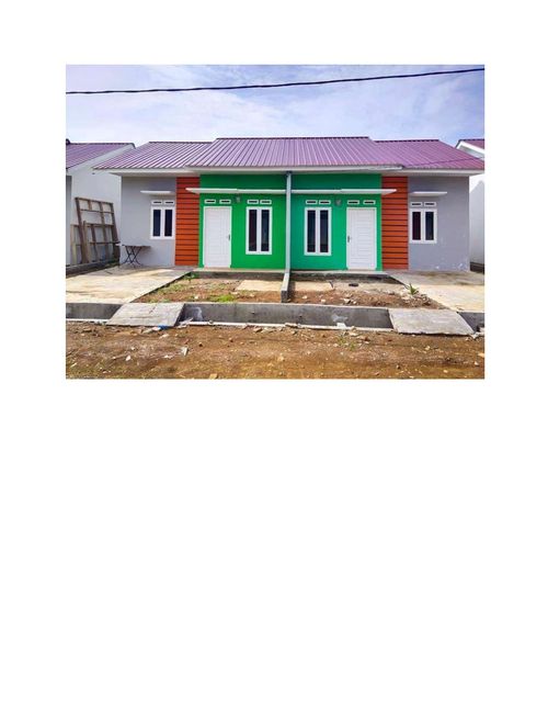 foto tampak rumah tipe 36/91 perumahan Salsabilla Residence