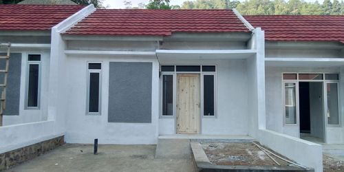 foto tampak rumah tipe 30/60 perumahan Gunasari Asri Residence