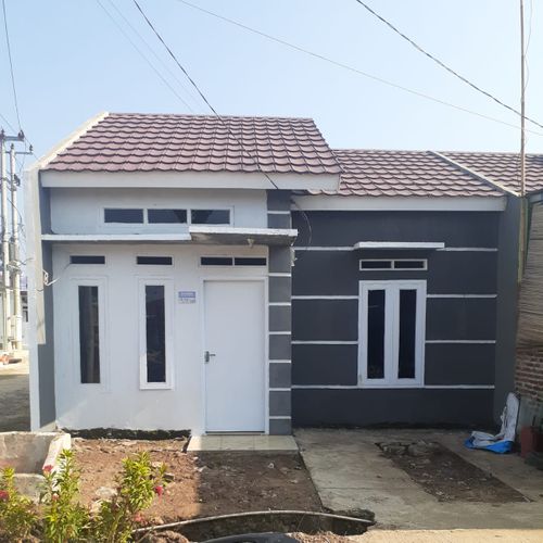 foto tampak rumah tipe Cluster Seminung Permai perumahan Cluster Seminung Permai Serang