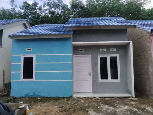 foto tampak rumah tipe 36 perumahan PERMATA VILLAGE 