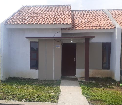 foto tampak rumah tipe 27/72 perumahan MANGO GARDEN