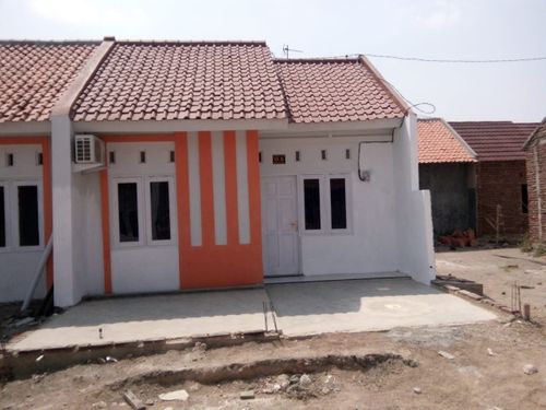 foto tampak rumah tipe 30 perumahan Perumahan Jaya Kusuma