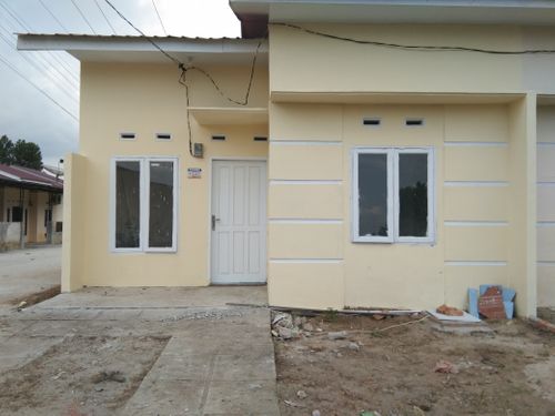 foto tampak rumah tipe 36 perumahan JAVA RESIDENCE 