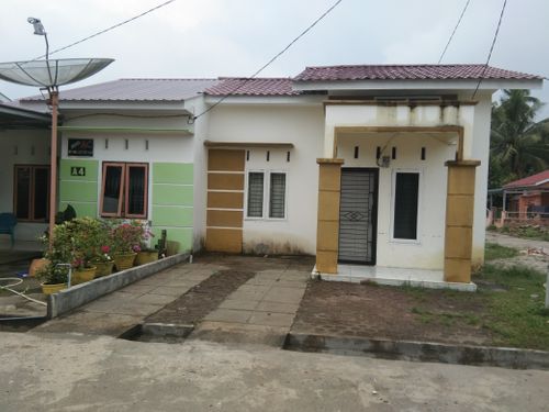 foto tampak rumah tipe 45 perumahan JAVA RESIDENCE 