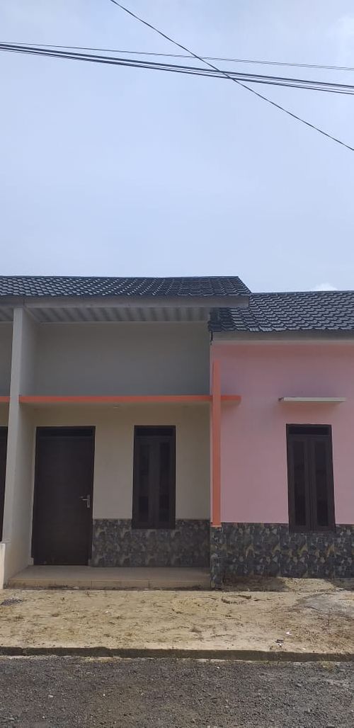 foto tampak rumah tipe 36 perumahan GREEN GARDEN RESIDENCE