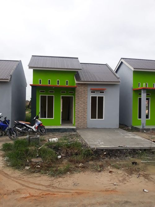 foto tampak rumah tipe RSH perumahan GRAHA RARA 2