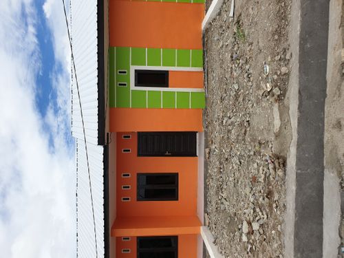 foto tampak rumah tipe 36/84 perumahan Villa Taruna Graha