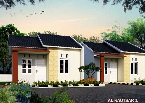 foto tampak rumah tipe 36/120 (1) perumahan AL KAUTSAR RESIDENCE 1