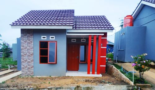 foto tampak rumah tipe 36 perumahan PERUMAHAN MUNTOK PERMAI II