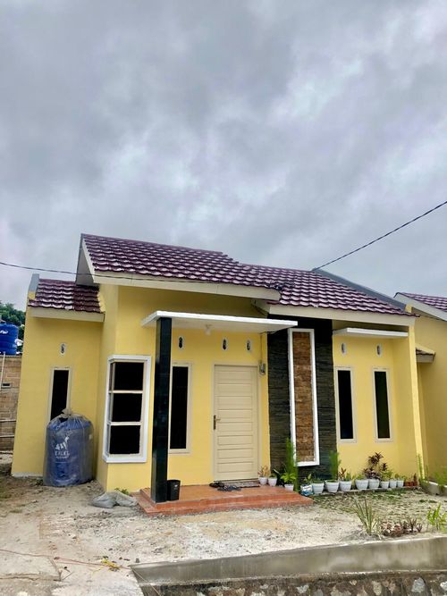 foto tampak rumah tipe  36/ 102 perumahan Perumahan Nusa Indah 