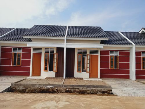 foto tampak rumah tipe 30/60 perumahan SULTANA RESIDENCES
