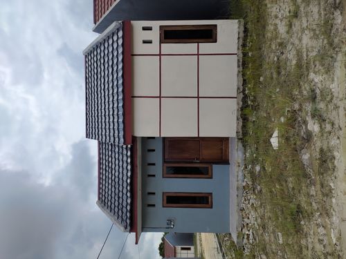 foto tampak rumah tipe 36 perumahan Summer Residence