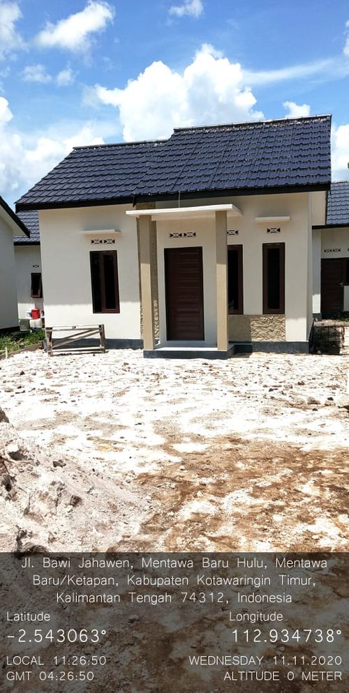 foto tampak rumah tipe 36 perumahan PERUMAHAN GRIYA SRIWIJAYA ASRI 3