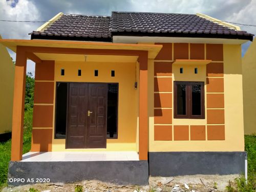 foto tampak rumah tipe 36 perumahan PERUMAHAN LESTARI INDAH ARIFIN