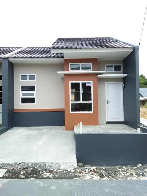 foto tampak rumah tipe CR 36/60 perumahan CINTARATU RESIDENCE Tahap 2