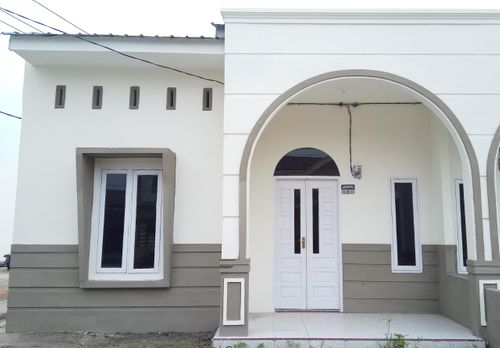 foto tampak rumah tipe 36/72 perumahan Duta mas indah 12 tahap 2