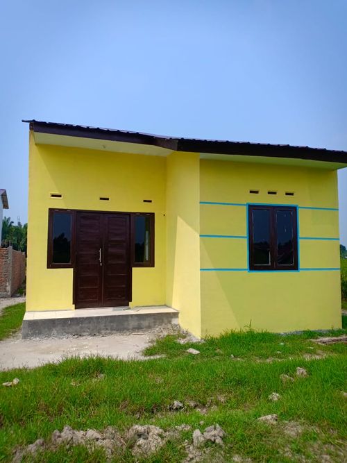 foto tampak rumah tipe 36 perumahan Crisella IV