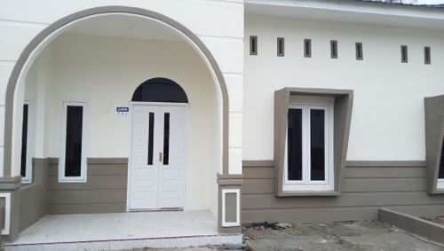 foto tampak rumah tipe 36/72 perumahan Duta mas indah 15 tahap 2