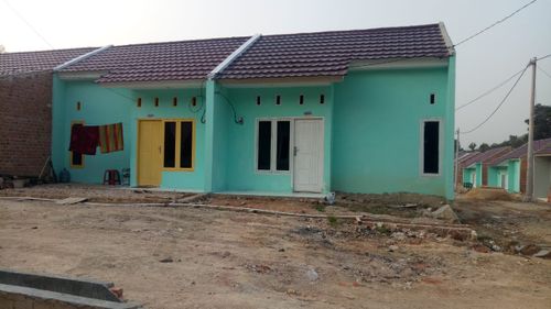 foto tampak rumah tipe 36 perumahan Slara Tirtayasa Asri 