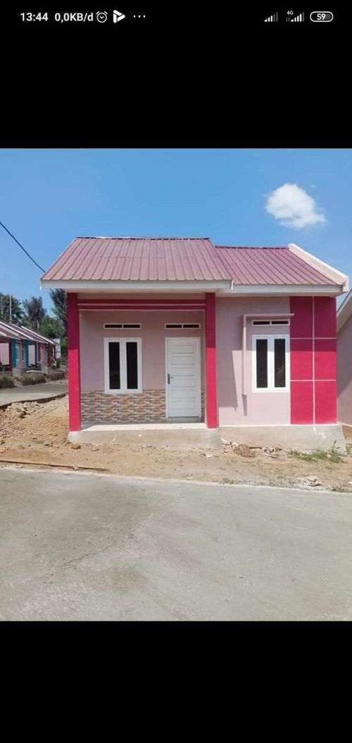 foto tampak rumah tipe 36 perumahan Nursya Regency 3