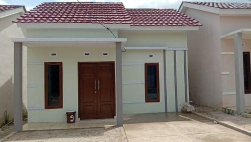 foto tampak rumah tipe 36/91 perumahan DELANO RESIDENCE