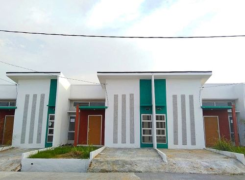 foto tampak rumah tipe subsidi perumahan Cibungbulang Town Hill
