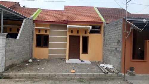 foto tampak rumah tipe B perumahan TIRTO PENATARAN ASRI