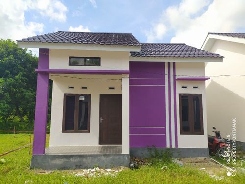 foto tampak rumah tipe 36 perumahan Perintis Asri 2
