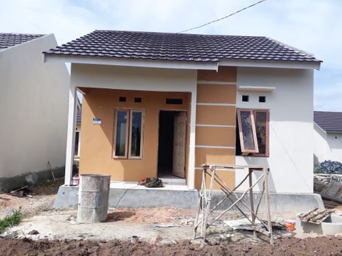foto tampak rumah tipe 36 perumahan BINCAU PERMAI