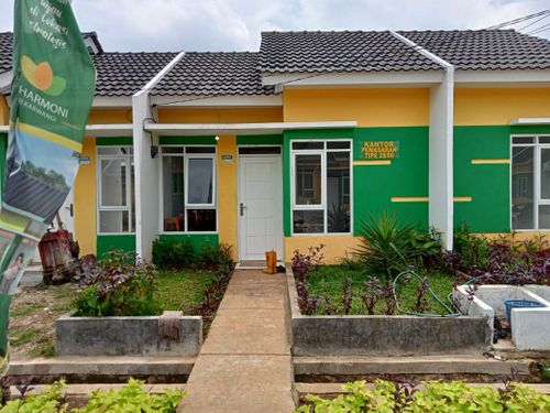 foto tampak rumah tipe KOMERSIL 28/84 perumahan Griya Harmoni