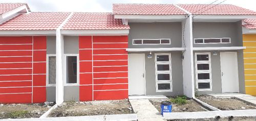 foto tampak rumah tipe 30/60 perumahan Cikarang Griya Pratama