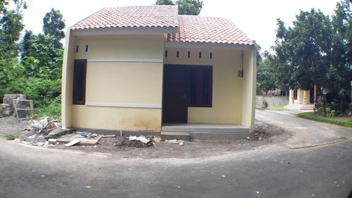 foto tampak rumah tipe 32 perumahan Griya Asri jurangjero