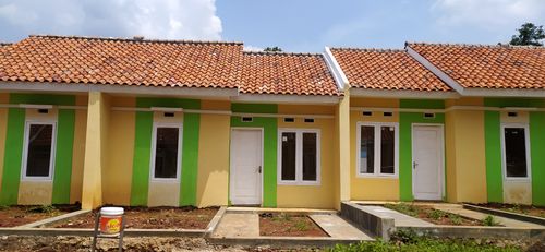 foto tampak rumah tipe 30/60 perumahan ALAM JAYA MAS