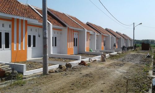 foto tampak rumah tipe 36/72 perumahan Limbangan Agung Permai