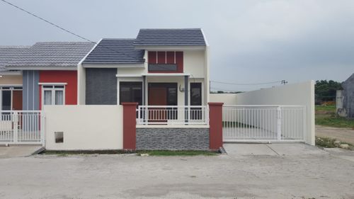 foto tampak rumah tipe 9m x 10m perumahan TELAGA HARMONY RESIDENCE