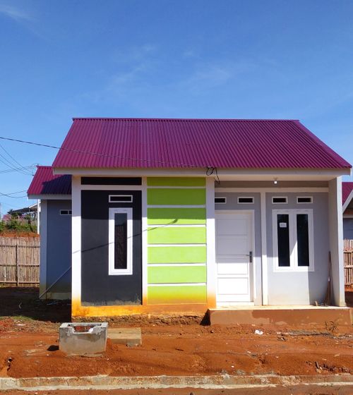 foto tampak rumah tipe  36 perumahan BETUNGAN SEMARAK SEJAHTERAH II