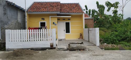 foto tampak rumah tipe 27/72 perumahan ALAM JAYA ASRI
