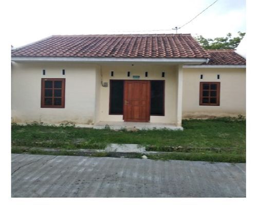 foto tampak rumah tipe 36 perumahan Griya Pulutan Permai