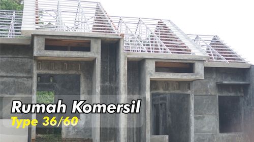 foto tampak rumah tipe AZALEA perumahan Lestari Garden Hill