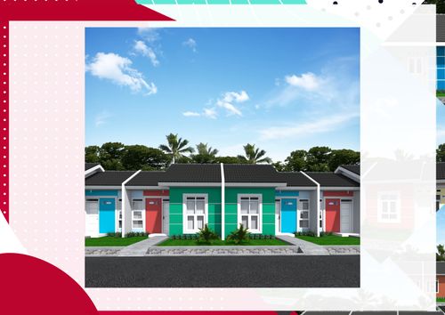 foto tampak rumah tipe 24G perumahan Taman Tukmudal Indah II