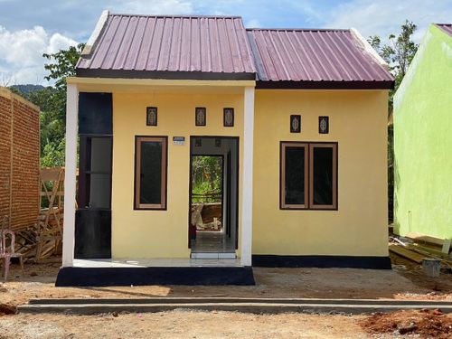 foto tampak rumah tipe 36 perumahan GRIYA NUSA BHAYANGKARA