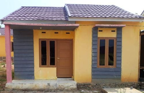 foto tampak rumah tipe 36 perumahan Umreha residence