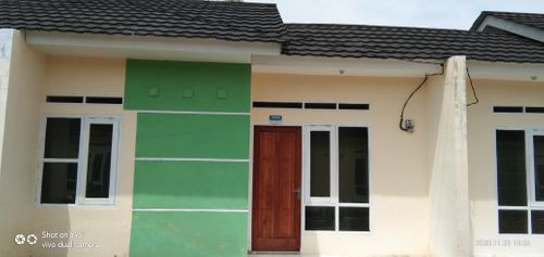 foto tampak rumah tipe 30/60 perumahan Bhumi sampurna permai